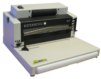 electric coil punch and bind machine