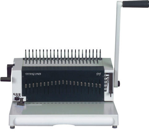 manual comb punch and bind machine