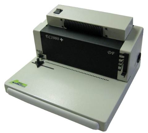 electric coil punch and bind machine